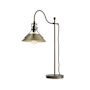 Hubbardton Forge Henry 28" Tall Gooseneck Table Lamp Bronze / Soft Gold