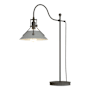 Hubbardton Forge Henry 28" Tall Gooseneck Table Lamp Natural Iron / Vintage Platinum