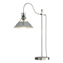 Hubbardton Forge Henry 28" Tall Gooseneck Table Lamp Sterling / Vintage Platinum
