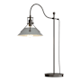 Hubbardton Forge Henry 28" Tall Gooseneck Table Lamp Oil Rubbed Bronze / Vintage Platinum