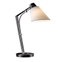 Hubbardton Forge Reach 22" Tall Buffet Table Lamp Dark Smoke / Natural Anna