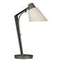 Hubbardton Forge Reach 22" Tall Buffet Table Lamp Natural Iron / Flax
