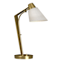 Hubbardton Forge Reach 22" Tall Buffet Table Lamp Modern Brass / Natural Anna