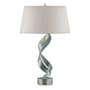 Hubbardton Forge Folio 26" Tall Buffet Table Lamp Vintage Platinum / Flax