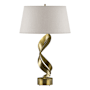 Hubbardton Forge Folio 26" Tall Buffet Table Lamp Modern Brass / Flax