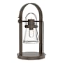 Hubbardton Forge Erlenmeyer 20" Tall Accent Table Lamp Bronze / Clear