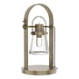 Hubbardton Forge Erlenmeyer 20" Tall Accent Table Lamp Soft Gold / Clear
