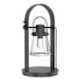 Hubbardton Forge Erlenmeyer 20" Tall Accent Table Lamp Oil Rubbed Bronze / Clear
