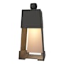 Hubbardton Forge Revere 19" Tall Outdoor Wall Sconce Natural Iron / Coastal Burnished Steel