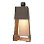 Hubbardton Forge Revere 19" Tall Outdoor Wall Sconce Coastal Bronze / Coastal Burnished Steel
