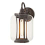 Hubbardton Forge Fairwinds 12" Tall Outdoor Wall Sconce Coastal Bronze