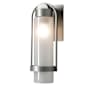 Hubbardton Forge Alcove 16" Tall Outdoor Wall Sconce Coastal Burnished Steel