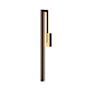Hubbardton Forge Edge 32" Tall LED Outdoor Wall Sconce Coastal Bronze / Seedy