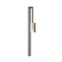 Hubbardton Forge Edge 32" Tall LED Outdoor Wall Sconce Coastal Burnished Steel / Seedy