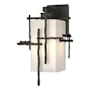 Hubbardton Forge Tura 16" Tall Outdoor Wall Sconce Coastal Natural Iron