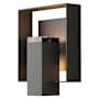 Hubbardton Forge Shadow Box 12" Tall Outdoor Wall Sconce Coast Oil Rubbed Bronze / Coast Oil Rubbed Bronze