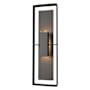 Hubbardton Forge Shadow Box 2 Light 34" Tall Outdoor Wall Sconce Coast Oil Rubbed Bronze / Coast Oil Rubbed Bronze