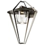 Hubbardton Forge Stellar 24" Tall Outdoor Wall Sconce Coastal Oil Rubbed Bronze / Clear