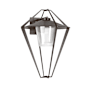 Hubbardton Forge Stellar 24" Tall Outdoor Wall Sconce Coastal Bronze / Clear