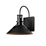 Hubbardton Forge Henry 11" Tall Outdoor Wall Sconce Coastal Black