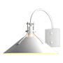 Hubbardton Forge Henry 13" Tall Outdoor Wall Sconce Coastal White