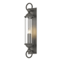Hubbardton Forge Cavo 26" Tall Outdoor Wall Sconce Coastal Natural Iron / Clear