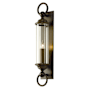 Hubbardton Forge Cavo 26" Tall Outdoor Wall Sconce Coastal Bronze / Clear