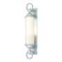 Hubbardton Forge Cavo 26" Tall Outdoor Wall Sconce Coastal Burnished Steel / Opal
