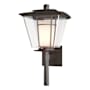 Hubbardton Forge Beacon Hall 18" Tall Outdoor Wall Sconce Coastal Oil Rubbed Bronze