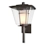 Hubbardton Forge Beacon Hall 23" Tall Outdoor Wall Sconce Coastal Oil Rubbed Bronze