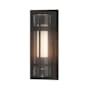 Hubbardton Forge Torch 12" Tall Outdoor Wall Sconce Coastal Natural Iron / Seedy