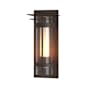 Hubbardton Forge Torch 16" Tall Outdoor Wall Sconce Coastal Bronze / Seedy