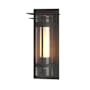 Hubbardton Forge Torch 20" Tall Outdoor Wall Sconce Coastal Natural Iron / Seedy
