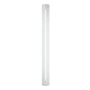 Hubbardton Forge Gallery 2 Light 60" Tall Outdoor Wall Sconce Coastal White / White Acrylic