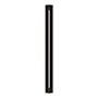 Hubbardton Forge Gallery 2 Light 60" Tall Outdoor Wall Sconce Coastal Oil Rubbed Bronze / White Acrylic