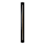 Hubbardton Forge Gallery 2 Light 60" Tall Outdoor Wall Sconce Coastal Black / White Acrylic