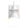 Hubbardton Forge Erlenmeyer 11" Tall Outdoor Wall Sconce Coastal White
