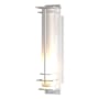 Hubbardton Forge After Hours 20" Tall Outdoor Wall Sconce Coastal White / Opal