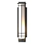 Hubbardton Forge After Hours 27" Tall Outdoor Wall Sconce Coastal Black