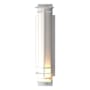 Hubbardton Forge After Hours 27" Tall Outdoor Wall Sconce Coastal White / Opal