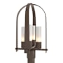Hubbardton Forge Triomphe 4 Light 22" Tall Post Light Coastal Bronze / Opal