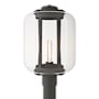 Hubbardton Forge Fairwinds 19" Tall Post Light Coastal Natural Iron