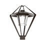 Hubbardton Forge Stellar 22" Tall Post Light Coastal Bronze