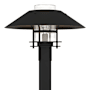 Hubbardton Forge Henry 16" Tall Post Light Coastal Black / Clear