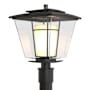 Hubbardton Forge Beacon Hall 19" Tall Post Light Coastal Oil Rubbed Bronze