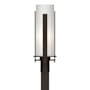 Hubbardton Forge Vertical Bar 23" Tall Post Light Coastal Oil Rubbed Bronze