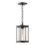 Hubbardton Forge Cela 7" Wide Outdoor Mini Pendant Coastal Bronze / Clear