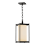 Hubbardton Forge Cela 8" Wide Outdoor Mini Pendant Coastal Oil Rubbed Bronze / Opal