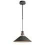 Hubbardton Forge Henry 15" Wide Outdoor Pendant Coastal Natural Iron