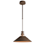 Hubbardton Forge Henry 15" Wide Outdoor Pendant Coastal Bronze